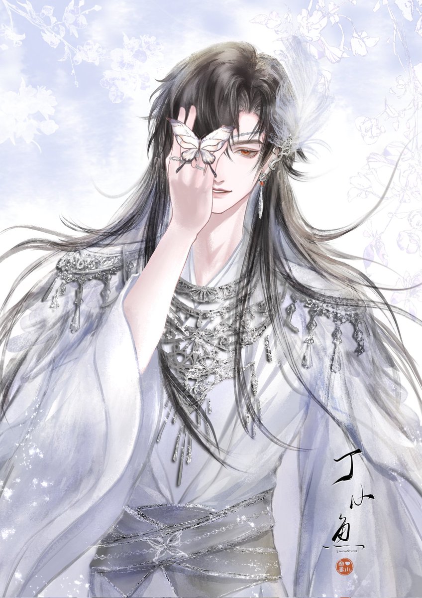 DingX_Yu's tweet photo. #TGCF #天官赐福 #花城 
画个白衣掌门花城 https://t.co/ytUIdC1rxV