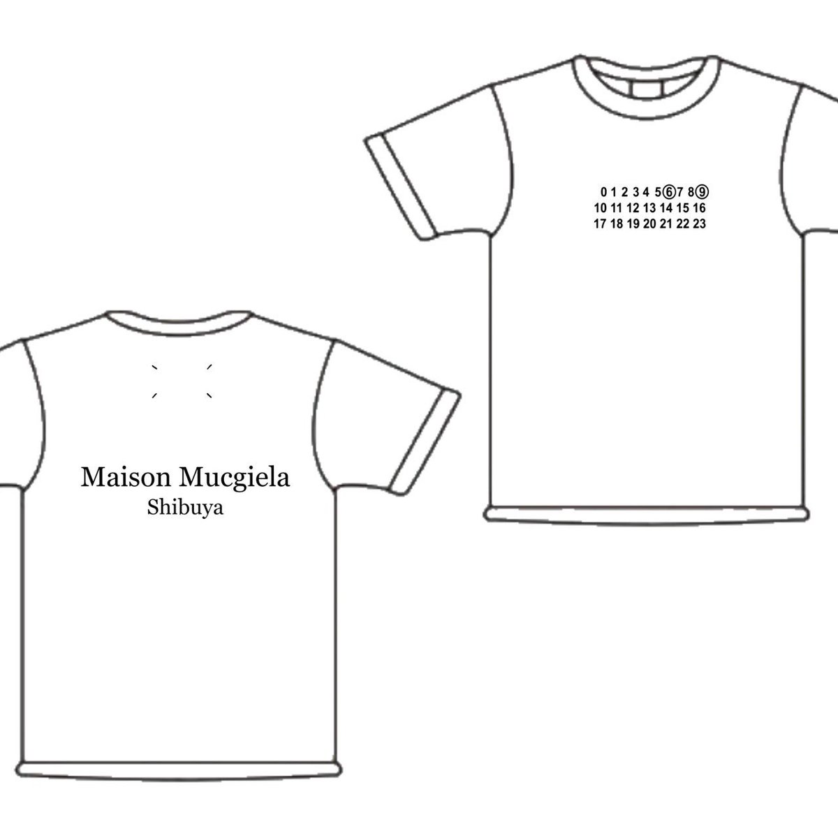 おはよー
本日からTシャツ2型予約開始してます🙏
友人のブランドAtelier3(10)3さんにお願いして作ってもらいました！デザインは全て私やっております🙏予約はこちらから🙏

33san.official.ec