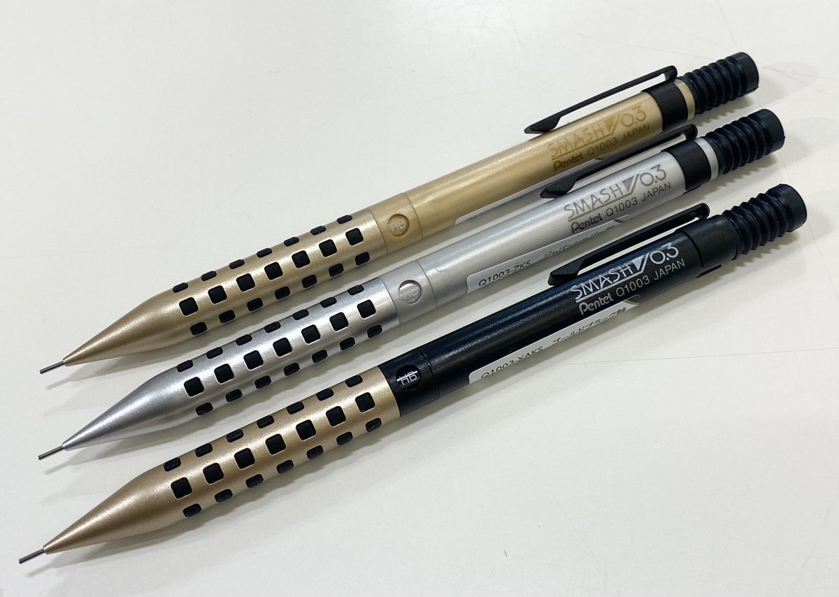 キテラオリジナルカラーのスマッシュに待望の0.3mmが新登場！ ゴールド