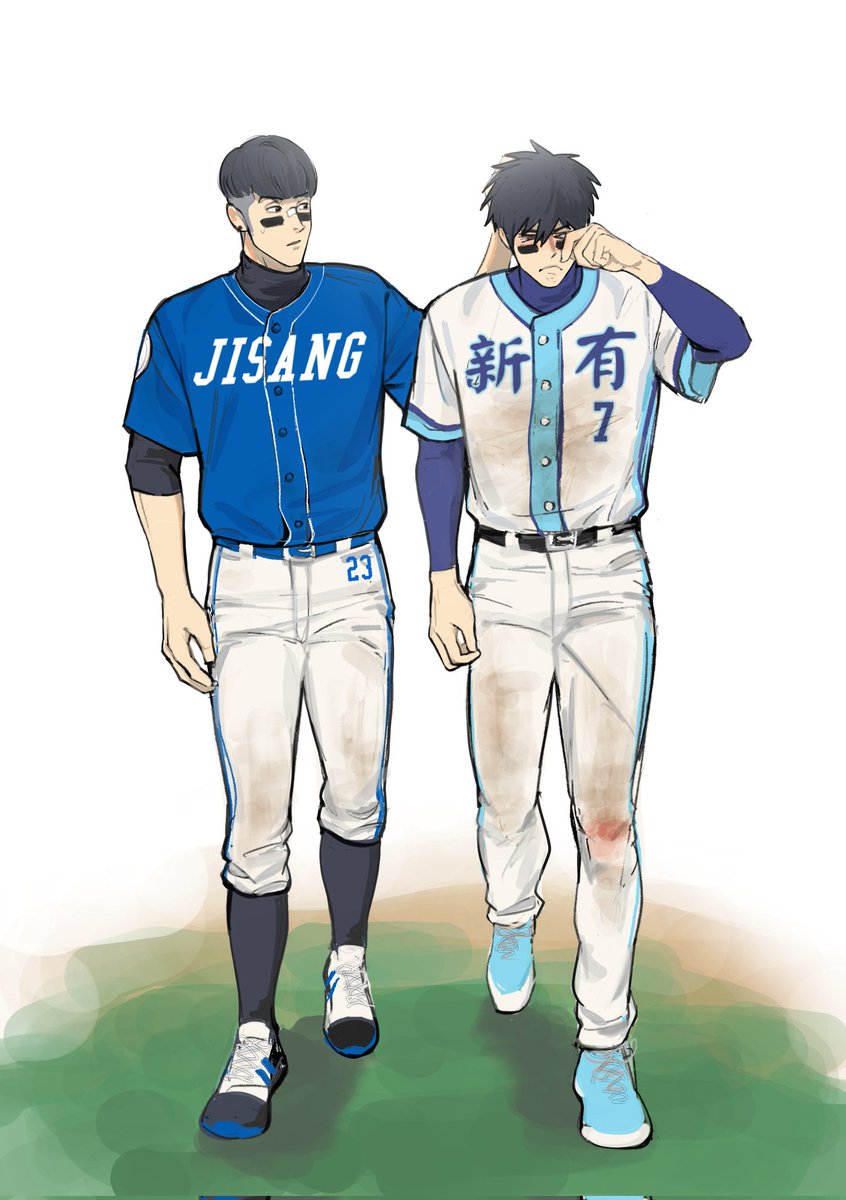 I_0we_y0U's tweet photo. 창탯
신유 야구 시그니처 떴길래 낛
창현이 유니폼은 깨끗한 날이 없겠제.. https://t.co/m4HCbQfjYx