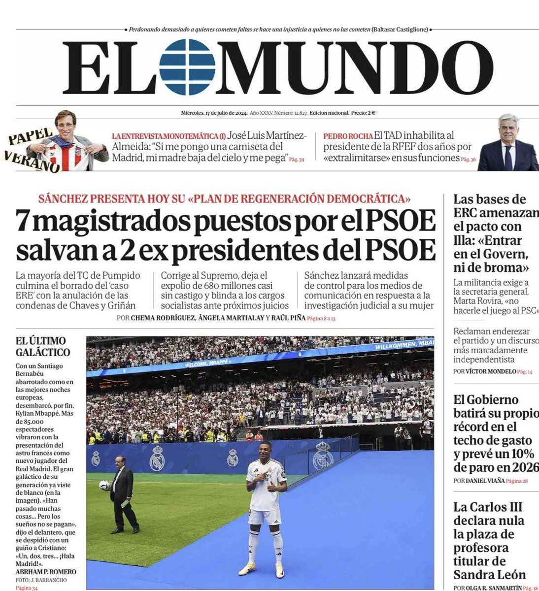 anadebande's tweet photo. El mayor caso de corrupción de la historia, el robo del dinero para los parados andaluces es amnistiado por los magistrados de Sánchez.
La ofensa más grande para los andaluces, roban y aun encima se ríen de ellos!! https://t.co/lL5Gxq0Fpo