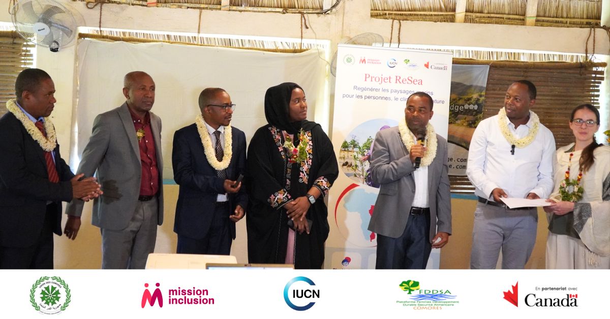 ReSea Project ESARO (@resea_project) on Twitter photo 📢Today, we're excited to announce partnership with the Government of Comoros and the Moheli Governorate in launching the #ReseaProject in Comoros 🇰🇲, thanks to the support of <a href="/GAC_Corporate/">Global Affairs Canada</a>👏
#greatbluewall #bluepartnerships 📢Today, we're excited to announce partnership with the Government of Comoros and the Moheli Governorate in launching the #ReseaProject in Comoros 🇰🇲, thanks to the support of <a href="/GAC_Corporate/">Global Affairs Canada</a>👏
#greatbluewall #bluepartnerships