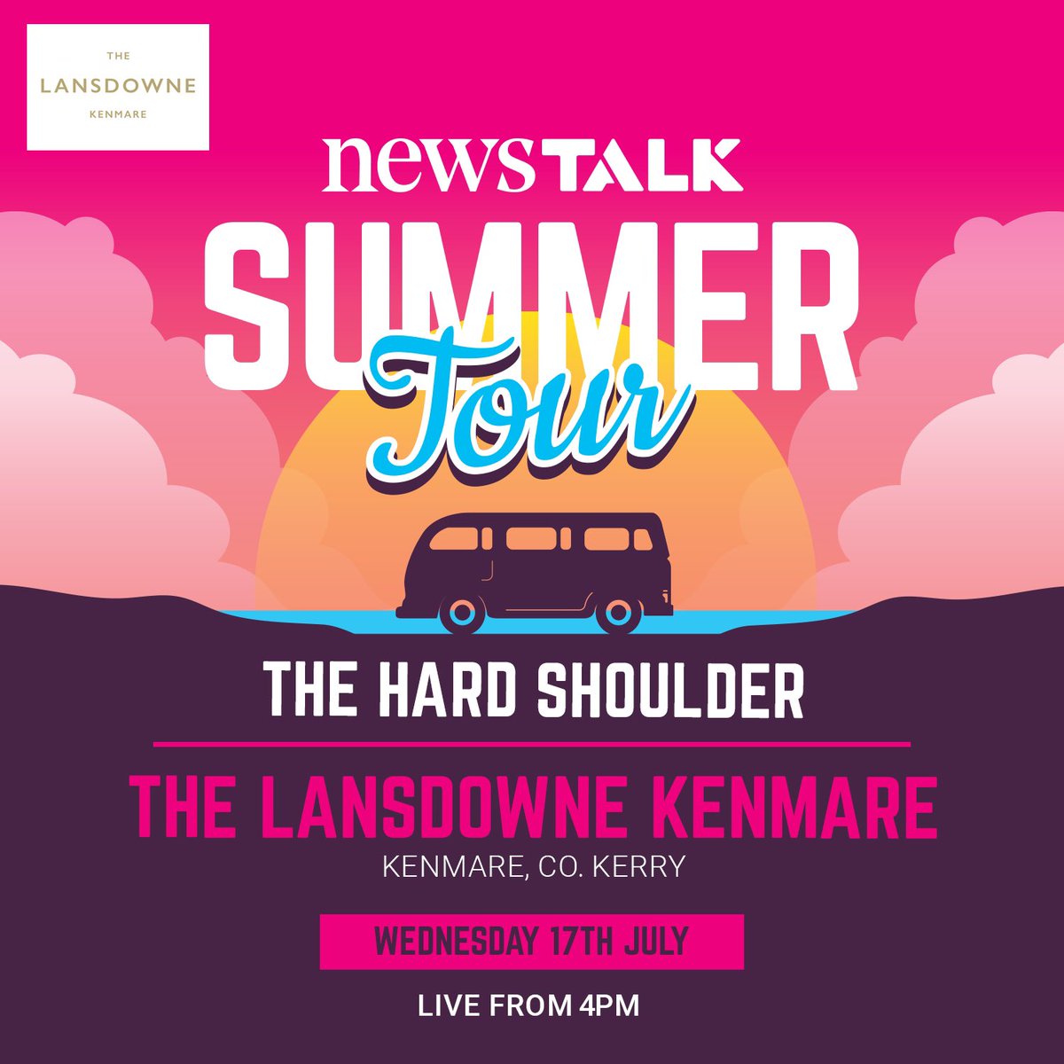 We are broadcasting live from the Kingdom today for the next stage of the Newstalk Summer Tour! 

Join us from 4pm on <a href="/NewstalkFM/">NewstalkFM</a> 👑