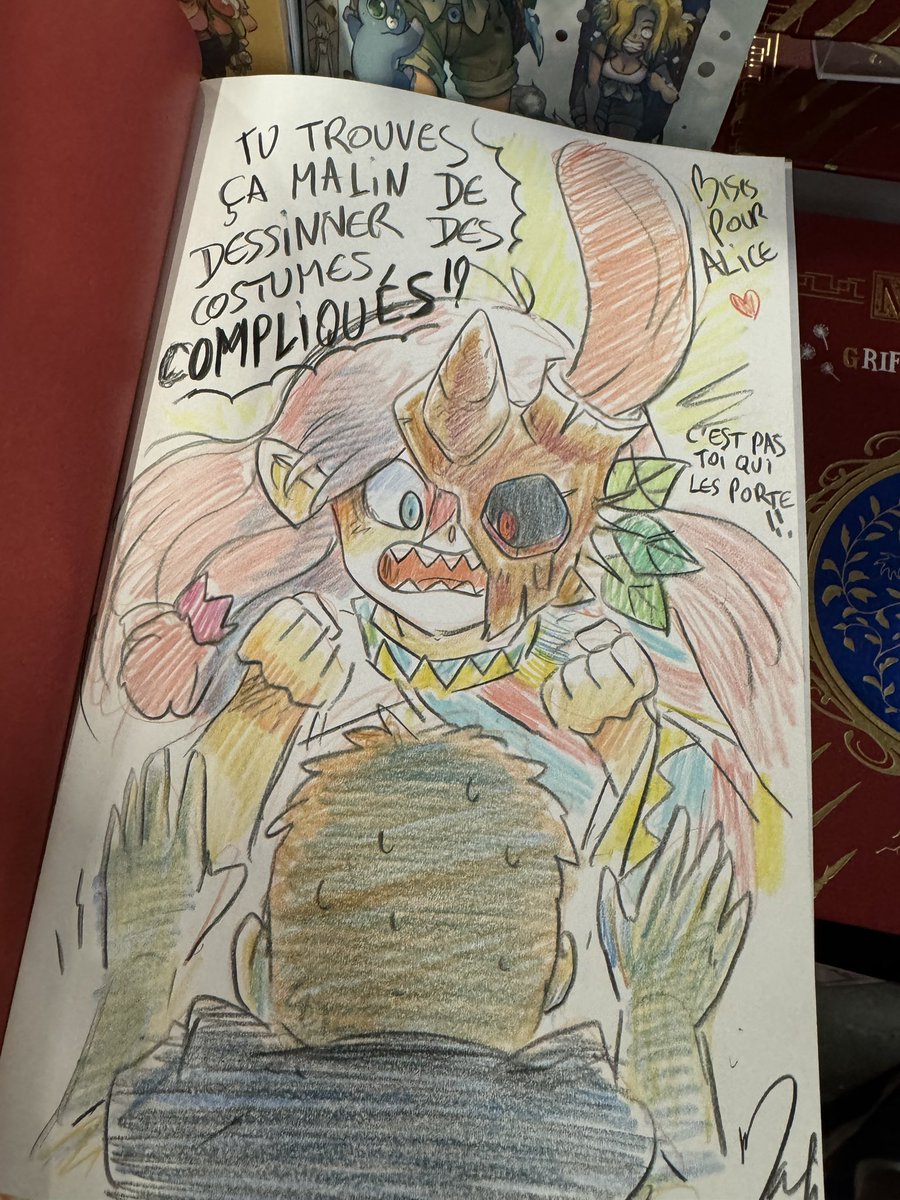 Maliki_officiel's tweet photo. La #JapanExpo est terminée, 4 jours intenses et riches en rencontres !
Un grand merci à @AnkamaEditions et @AnkamaGames pour la belle mise en avant du JV, à @Livianart pour son incroyable cosplay et sa gentillesse, ainsi qu’aux personnes venues pour une dédicace ! 💛💚🧡 https://t.co/SUV7AGYAqq