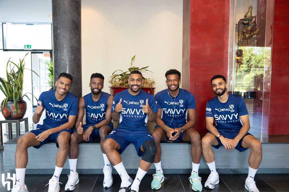 Alhilal_FC's tweet photo. 📍"مالكوم" في معسكر #الهلال 💙 https://t.co/zvQjwKVU2a
