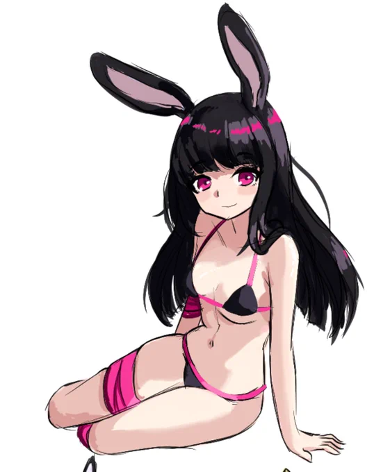 My contributions in the #RabbitandSteel magma drawpile thing. First time actually doing a collaborative drawing it was super fun and really cool seeing how it all came out, especially everyone that drew swimsuit rabbits around my heavy blade drawing 