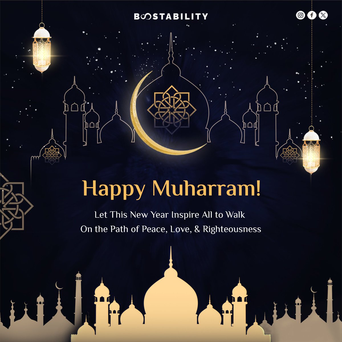 Boostabilitycbe's tweet image. On this sacred occasion, team Boostablity wishes for a year full of abundance, prosperity, and happiness. May this year bring success, and Allah’s blessings be your guiding light! Happy Moharam ☪️

#HappyMuharram #TeamBoostability #Boostability #Muharram2024 #Allah