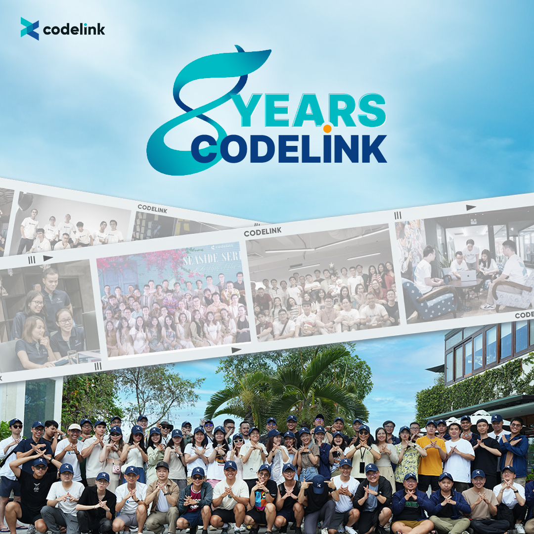 codelinkio's tweet photo. 🎉 Celebrating 8 Years of Innovation and Growth at CodeLink!
Join us in reminiscing about our journey from humble beginnings to where we stand today.
Grateful for our amazing team, clients, and supporters who drive our success.
#CodeLink #8YearsStrong #TrustedPartnership https://t.co/h9J0HUvMqh