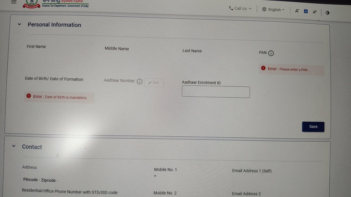 abhishekdasp's tweet photo. @IncomeTaxIndia How to proceed further? Your website is pathetic, making filing income tax returns a pathetic experience. #itr #IncomeTaxSiteIssues https://t.co/SdEE6tWKpo