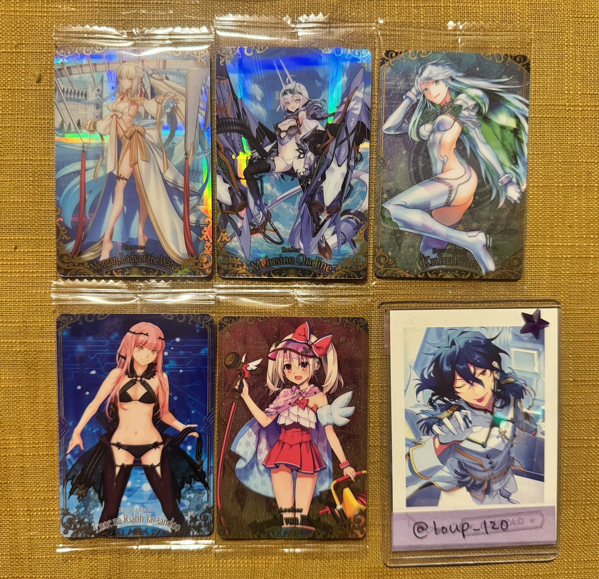 FGO ウエハース モルガン FGOウエハースカード モルガン、アルトリア