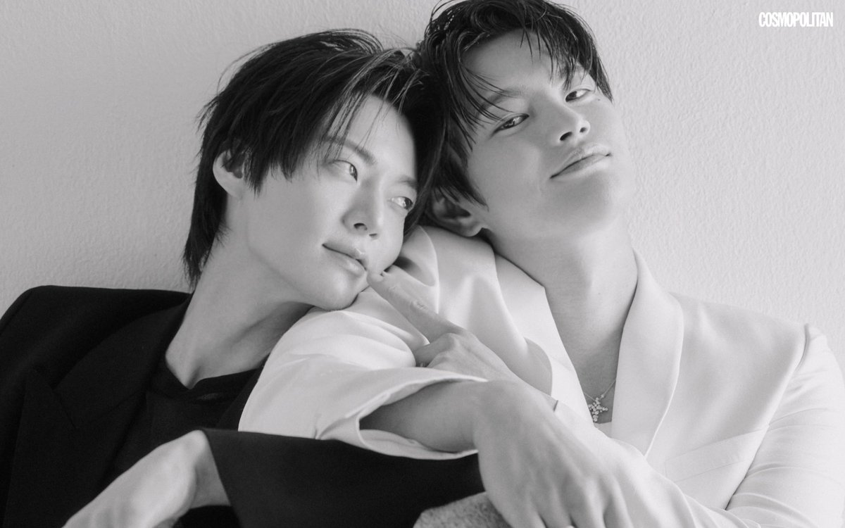BLUPDATE2022's tweet photo. LOOK: Actors Seo In Guk and Ahn Jae Hyun for Cosmopolitan Korea

These two actors were featured in K.Will’s music videos for “Please Don’t…” and “No Sad Song For My Broken Heart”! https://t.co/IasCMiAkGu
