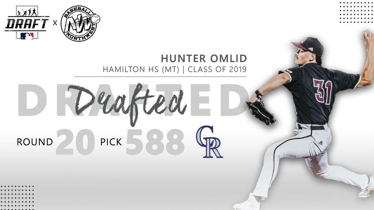 Congrats to BBNW Alum Hunter Omlid on being drafted to the Colorado Rockies💪 #ReptheNW