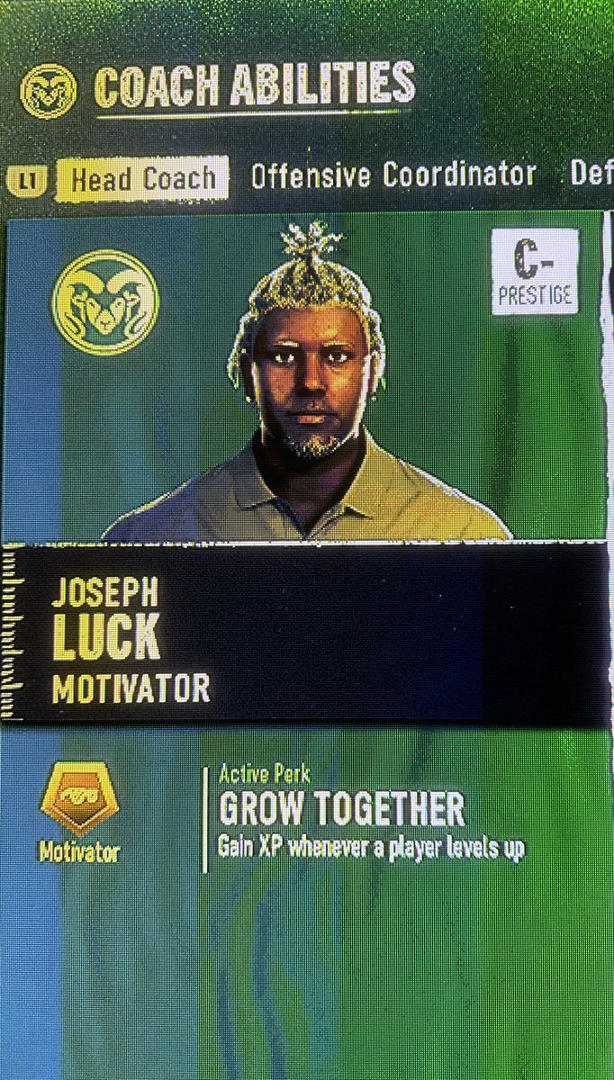 lucky_joes's tweet image. Did anybody see the Head Coaches name?  Lucky Joe’s gets some love in @EASPORTSCollege NCAA 2025. Thank you @ClintOldenburg #GMFR