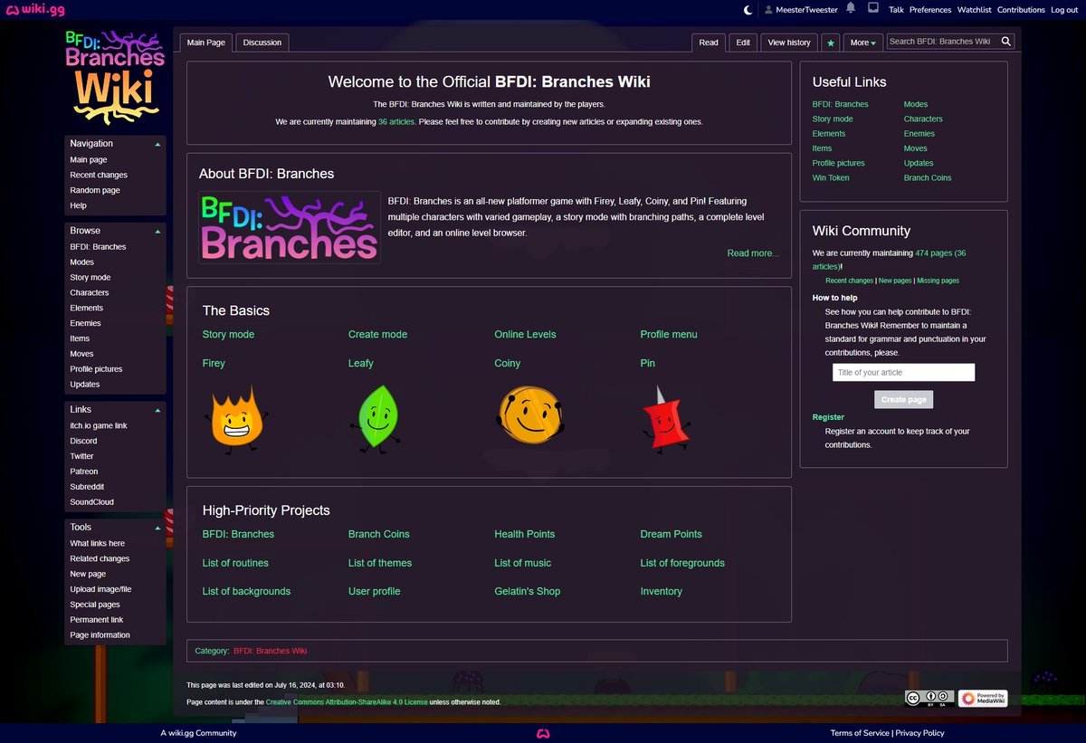 Bfdi Server The official BFDI: Branches Wiki is now open on wikigg! The wiki has ...