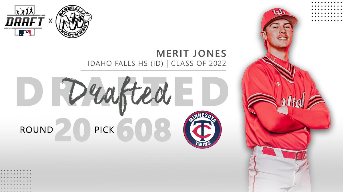 Congrats to BBNW Alum Merit Jones on being drafted to the Minnesota Twins‼️ #ReptheNW
