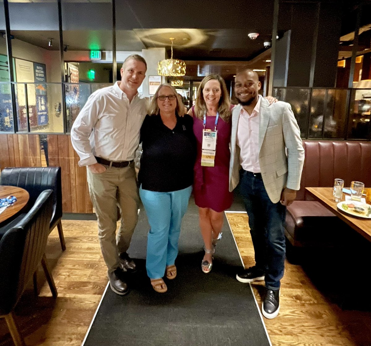 Julie Thannum, APR (@juliethannum) on Twitter photo Serving on the <a href="/NSPRA/">NSPRA</a> Board with these friends (Jason, Annette and Stephen) was so fun and rewarding. I love our annual reunions. Just missing <a href="/ctennill/">Chris Tennill, APR</a> #nspra2024 <a href="/NSPRASeattle/">NSPRASeattle</a> Serving on the <a href="/NSPRA/">NSPRA</a> Board with these friends (Jason, Annette and Stephen) was so fun and rewarding. I love our annual reunions. Just missing <a href="/ctennill/">Chris Tennill, APR</a> #nspra2024 <a href="/NSPRASeattle/">NSPRASeattle</a>