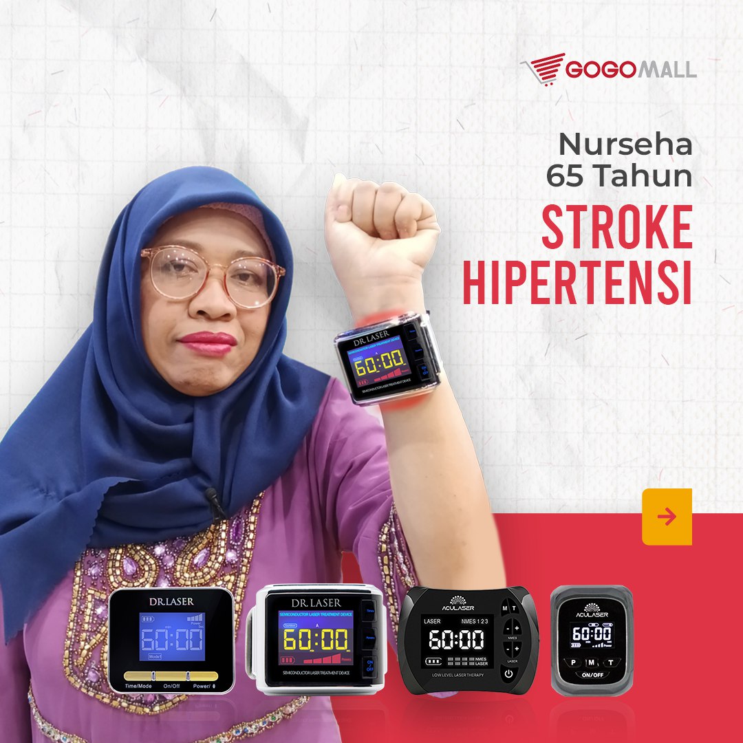 GogomallHealth's tweet photo. Ibu Nurseha terserang stroke saat sedang makan😰Akhirnya ia ruitn terapi dengan DRLASER, dan kini gula darah turun, tensi sudah normal, jalan lebih ringan &amp; tidur lebih nyenyak🌙💤

Sehat selalu ya, Ibu Nurseha!💪🌟

Info DR LASER dan promo spesial >> https://t.co/xrG4MRLgV6 https://t.co/tXjdKLupwx