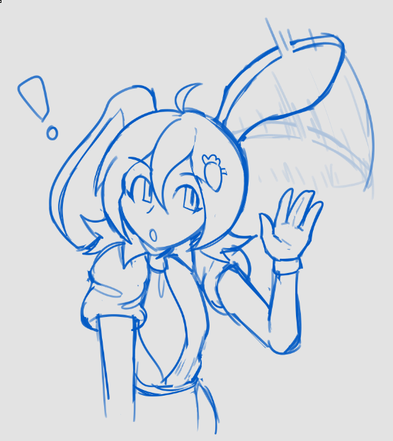 KrystalPhantasm's tweet photo. quick rei'sen doodle cuz i need to derust slowly since i had to move house lol https://t.co/eGd7Y9P7iI
