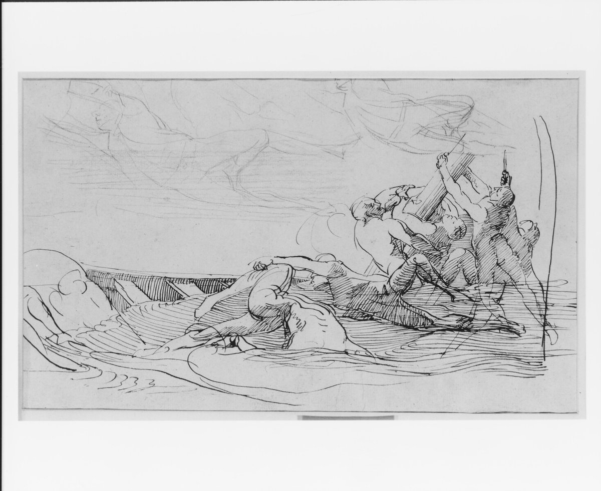 ArtistCopley's tweet photo. Study for "The Siege of Gibraltar": The Wrecked Longboat https://t.co/2RmDDGb2kj https://t.co/Pmv7TlOTqB