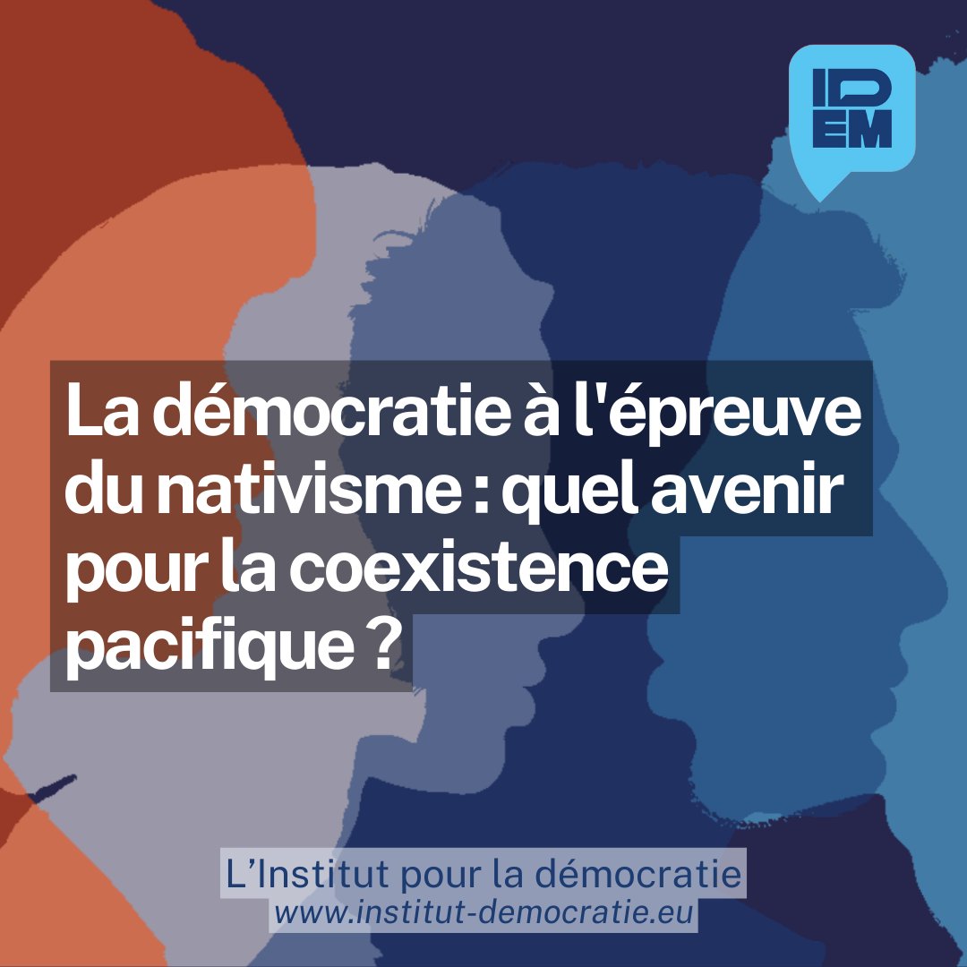 i_democratie's tweet photo. Le #nativisme pose un véritable défi à la #démocratie française. La montée de cette idéologie, qui prône une identité  nationale exclusive, a exacerbé les tensions et les divisions sociales,  notamment depuis les attentats de 2015. Les discours politiques ont  accentué une rupture entre différents groupes de la société, notamment  en pointant du doigt les chercheurs et en stigmatisant les musulmans. Le  débat public s’est transformé en un terrain miné où il est devenu  difficile d’aborder sereinement et rationnellement les questions d’#immigration et d’#islam.  Les sciences sociales, qui devraient éclairer ces débats, ont été  réduites à des opinions parmi d'autres, perdant ainsi leur statut  d’autorité et de référence, y compris au yeux des plus hautes instances  de l’État.
Le nativisme crée ainsi des divisions en soulignant les  différences pour mieux exclure et en marginalisant ceux qui dénoncent  les injustices. Pour surmonter ces défis, l’Idem — L’Institut pour la  démocratie prône la revalorisation du dialogue, l’acceptation du désaccord et le soutien à des initiatives locales favorisant  l'inclusion. Il appelle à une approche démocratique sincère et inclusive  pour reconstruire une société plus juste et unie.
➡️ https://t.co/uEsXHseES9