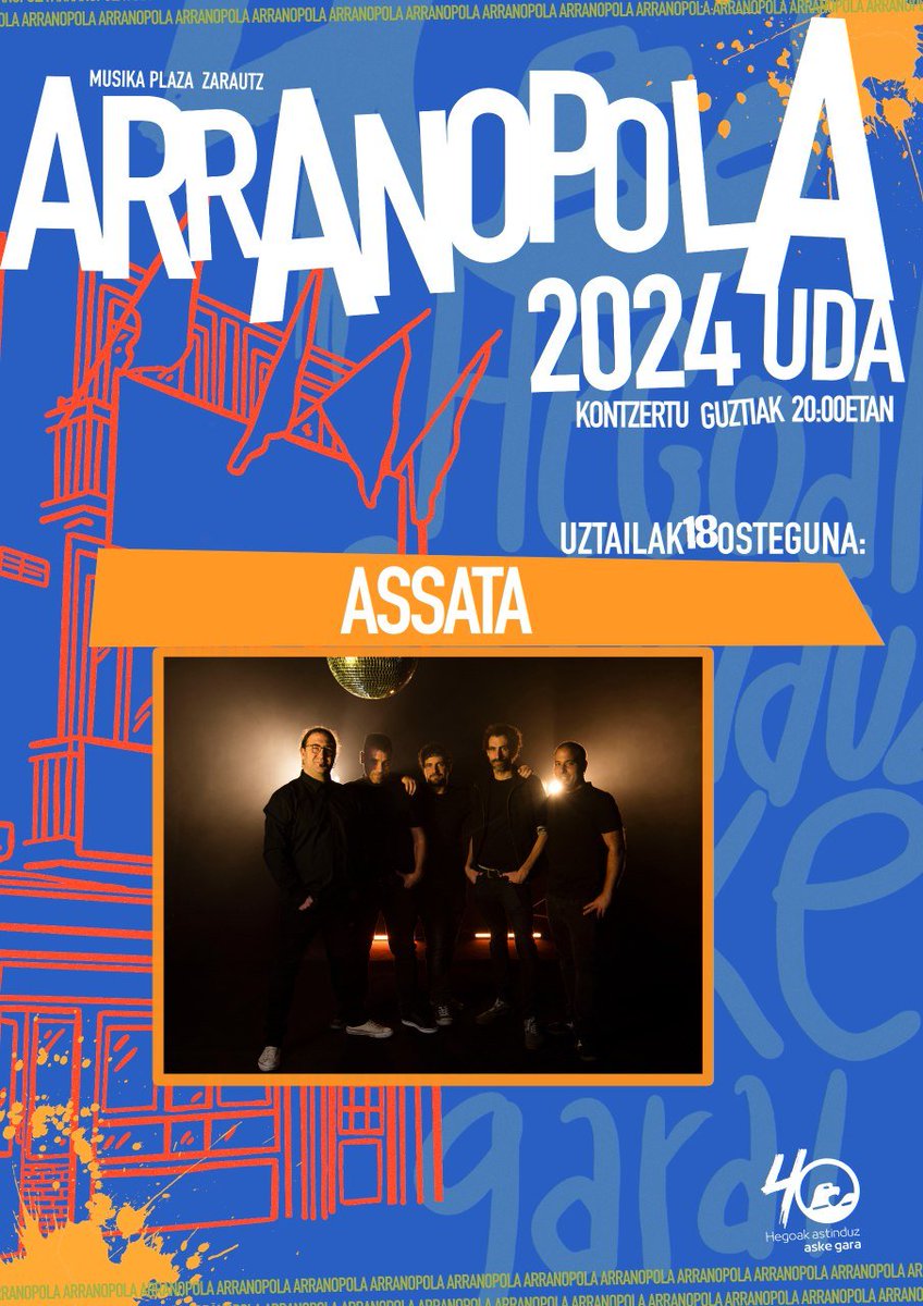 Bihar Zarauzko Musika Plazan <a href="/ArranoZ/">Arrano Taberna Zarautz</a>