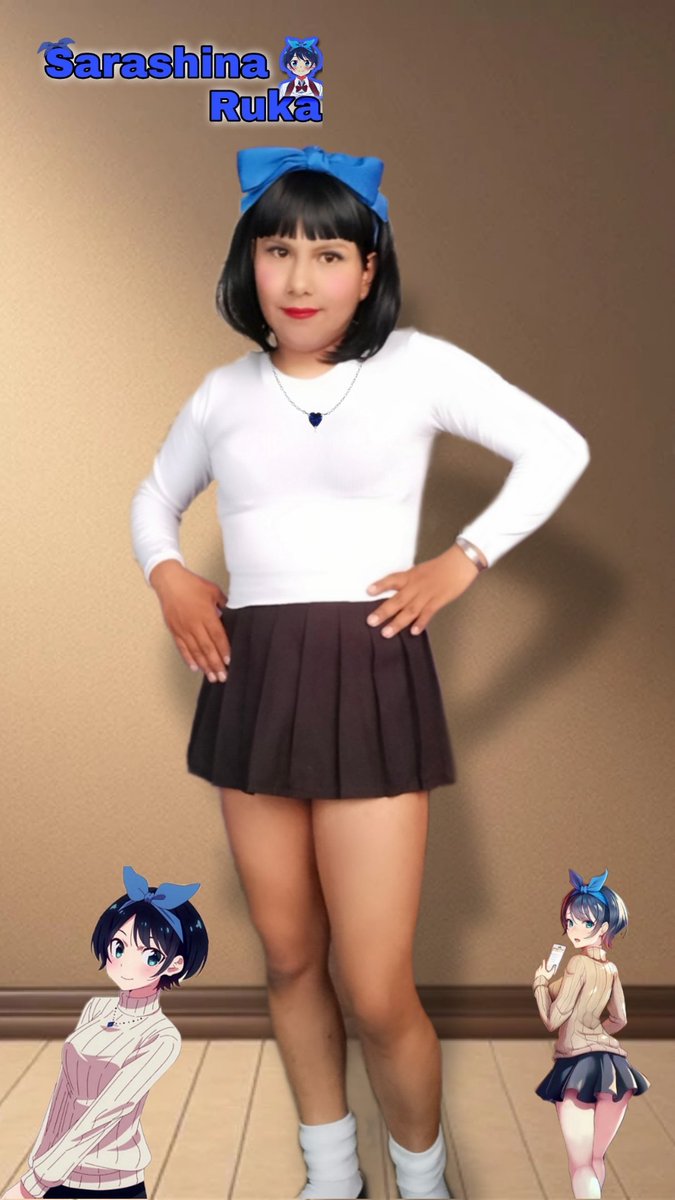 dulce_fermtz's tweet photo. Les comparto mi nuevo cosplay de Ruka Sarashina 💙🥰🥰 
#cosplay https://t.co/3Qnf38uiNU