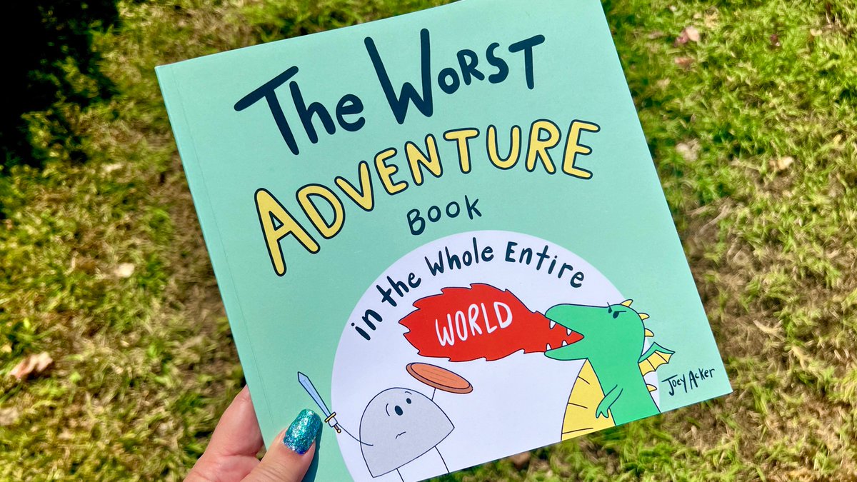 A rock &amp; a cow ride into a princess rescue story.🪨🐄
It's THE WORST Adventure Book in the Whole Entire WORLD! Prepare for ANYTHING to happen in our #ReadAloud from the popular series @ youtu.be/FRmMNwGWNbk
Written by a teacher-turned-author, this is #ReadingForFun at its best