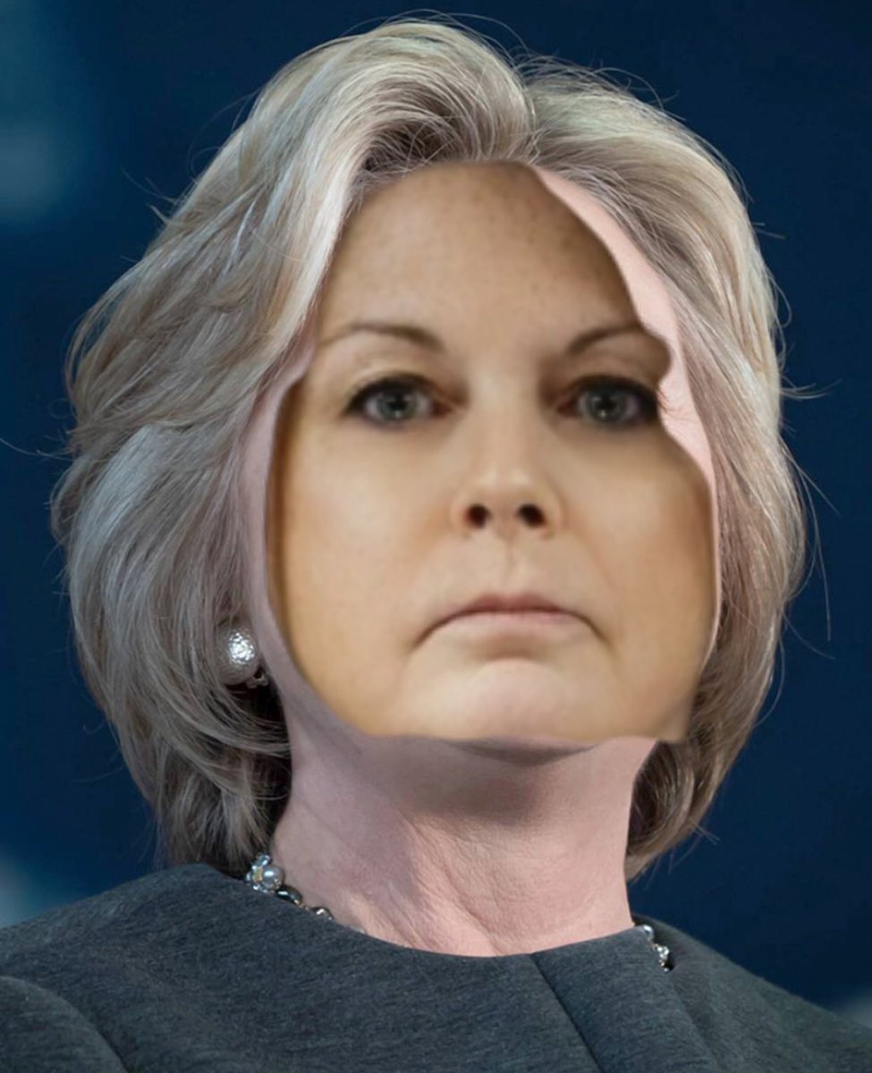 JohnnyI9090's tweet image. Kim Cheeto won’t resign because they weren’t suppose to miss.. 

&amp;amp; may I interject after examining her at a quick glance I said 😬 yeesh she looks like a younger even more miserable Killary in need a root retouch.. 

I know you can kinda see it.. 🤭

#ResignCheatle