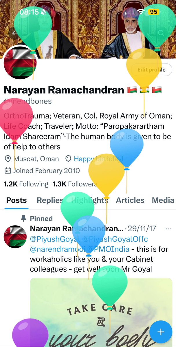 Narayan Ramachandran 🇴🇲🇮🇳🇴🇲 tweet media