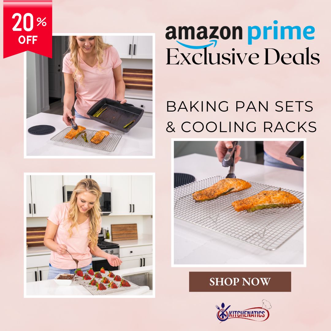 MyKitchenatics's tweet photo. Is your current cooling rack more "rusty relic" than "reliable helper"?   Upgrade with 20% off during Prime Day! Your baked goods will thank you.
Shop now: https://t.co/AMne5zdE6J
#KITCHENATICS #coupons #AmazonPrimeDay #amazonprime #discounts #specialoffers  #amazonmusthaves https://t.co/umbNCDXqJj