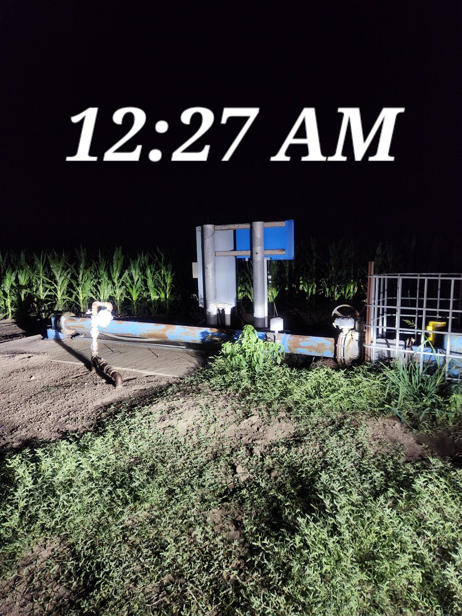 Our dryland doesn't shut off in the middle of the night. It just dies... lol