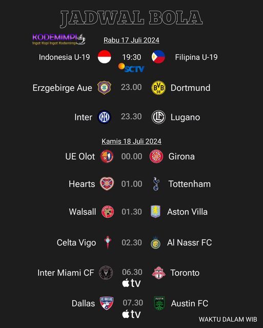 SarahSa66198282's tweet image. Jadwal Pertandingan Bola Malam Ini 
AFF U-19
Friendly Match

Promo Member baru 100%-200% ♥️♥️♥️ Dan masih bnyk Promo menarik Lainya :)
⏭️𝗟𝗜𝗡𝗞 𝗔𝗟𝗧𝗘𝗥𝗡𝗔𝗧𝗜𝗙 : 👇👇👇 
pro.promokopi.top/register?r=zyu…

#Slotinternasional #BonusPromo #promo #semuaorang
 #Prediksi