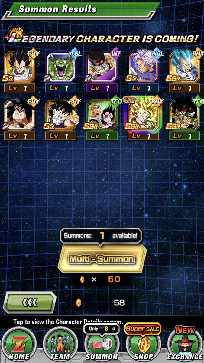 37Pitu's tweet photo. El poder de los dioses nunca falla!!! Yo os dije que en la rotación a Gogeta lo sacaría y aquí está!!! 💪😇🙏🏻 1 rotación a cada banner y ahora ahorrar para la parte 2 como me dijo mi mentor @byhadesgame @Playymaakerr Gracias Maestros!!! 😘❤️ https://t.co/SqG5ciU1Ca