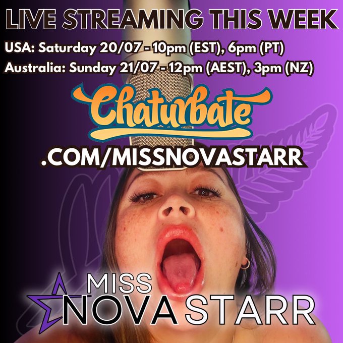 ✨ Live Streaming This Week! ✨  Join me on Chaturbate for a live show you won&rsquo;t forget! 🔥  📅 USA: Saturday<a href="/tag/liveshow"class="tags"><span>#liveshow</span></a><a href="/tag/livestream"class="tags"><span>#livestream</span></a><a href="/tag/nsfw"class="tags"><span>#nsfw</span></a><a href="/tag/chaturbate"class="tags"><span>#chaturbate</span></a><a href="/tag/adul"class="tags"><span>#adul</span></a>