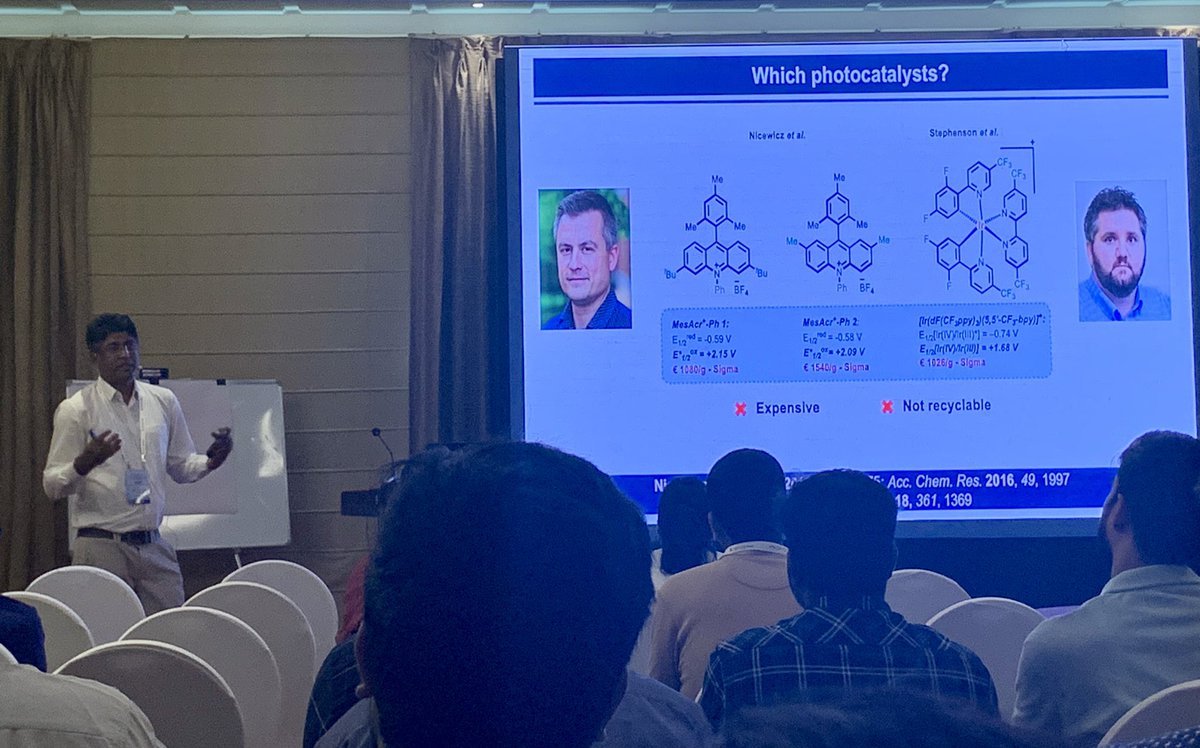 Icomc2024's tweet photo. A wonderful lecture by Prof Shoubhik @shoubhikdas4 on photocatalysis for sustainability @Icomc2024! @berachm @maiti_iitb @iiserkol @iitbombay @IITKanpur @SM_IITJ https://t.co/DI500EoJLI
