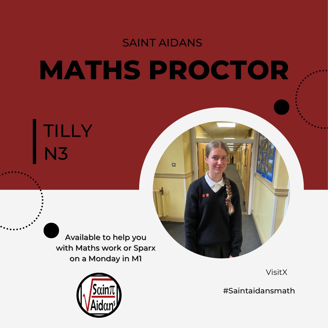 Saint Aidan's Maths tweet media