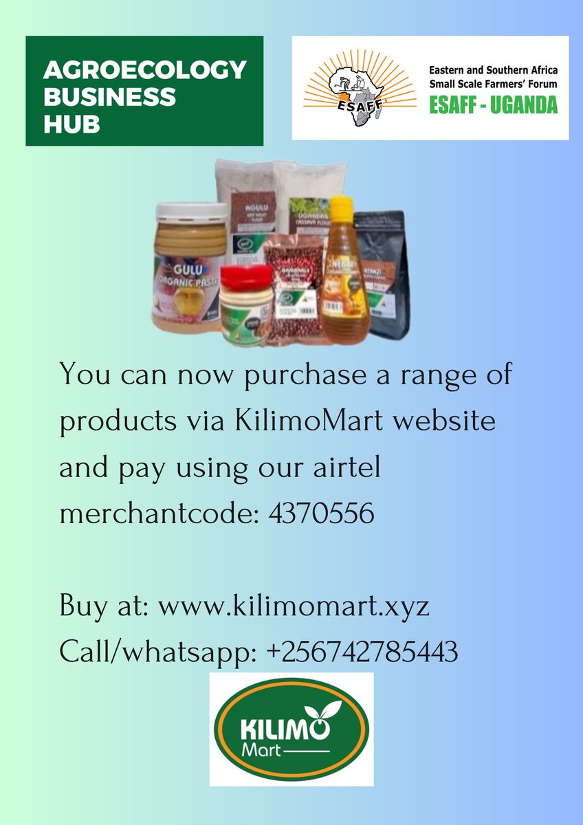 KilimoMart's tweet photo. #SupportSmallscaleFarmers
#KilimoMart
#Organic
Looking for an amazing experience, shop at KilimoMart for fresh organic produce directly from small scale farmers! Supporting local agriculture feels so rewarding 🌾
Buy at; https://t.co/iAOZ4gMEdJ https://t.co/0xiFImsDo9