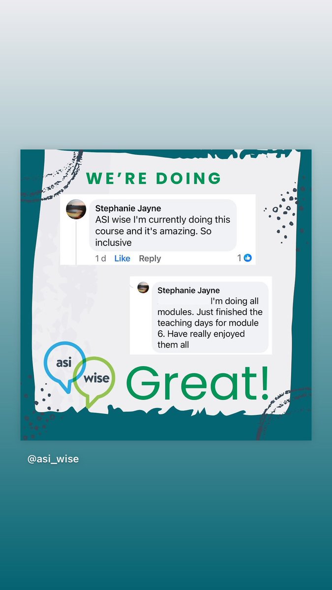 asi_wise's tweet image. Learn Ayres Sensory Integration in the UK and Ireland with the original time served Ulster University - MSc Advancing Practice Sensory Integration. Explore our programme and discover why it is the best! #sensoryintegration