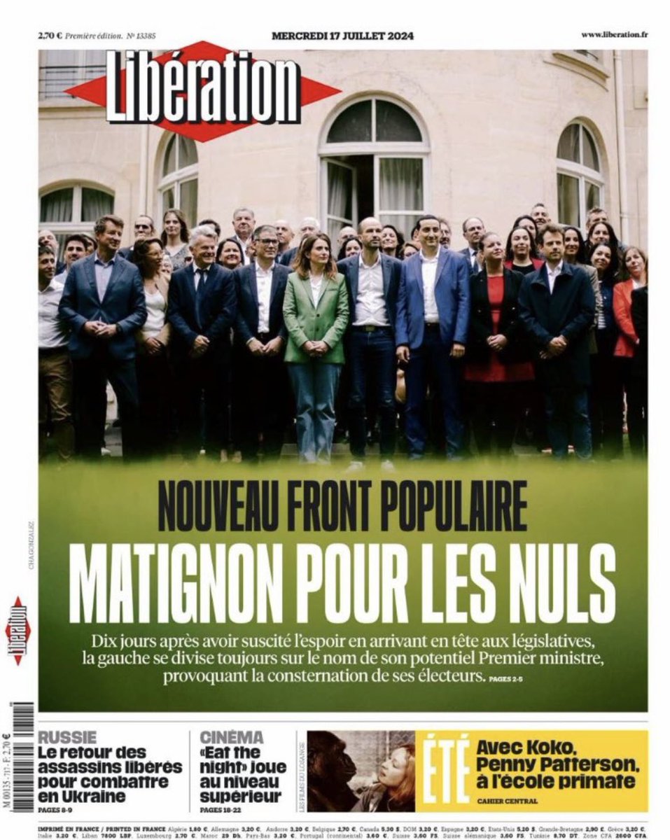 YvesHerren's tweet photo. Devant tant d’amateurisme et de bataille d’égos surdimensionnés même @libe a craqué !! https://t.co/ikiz3P2AhH