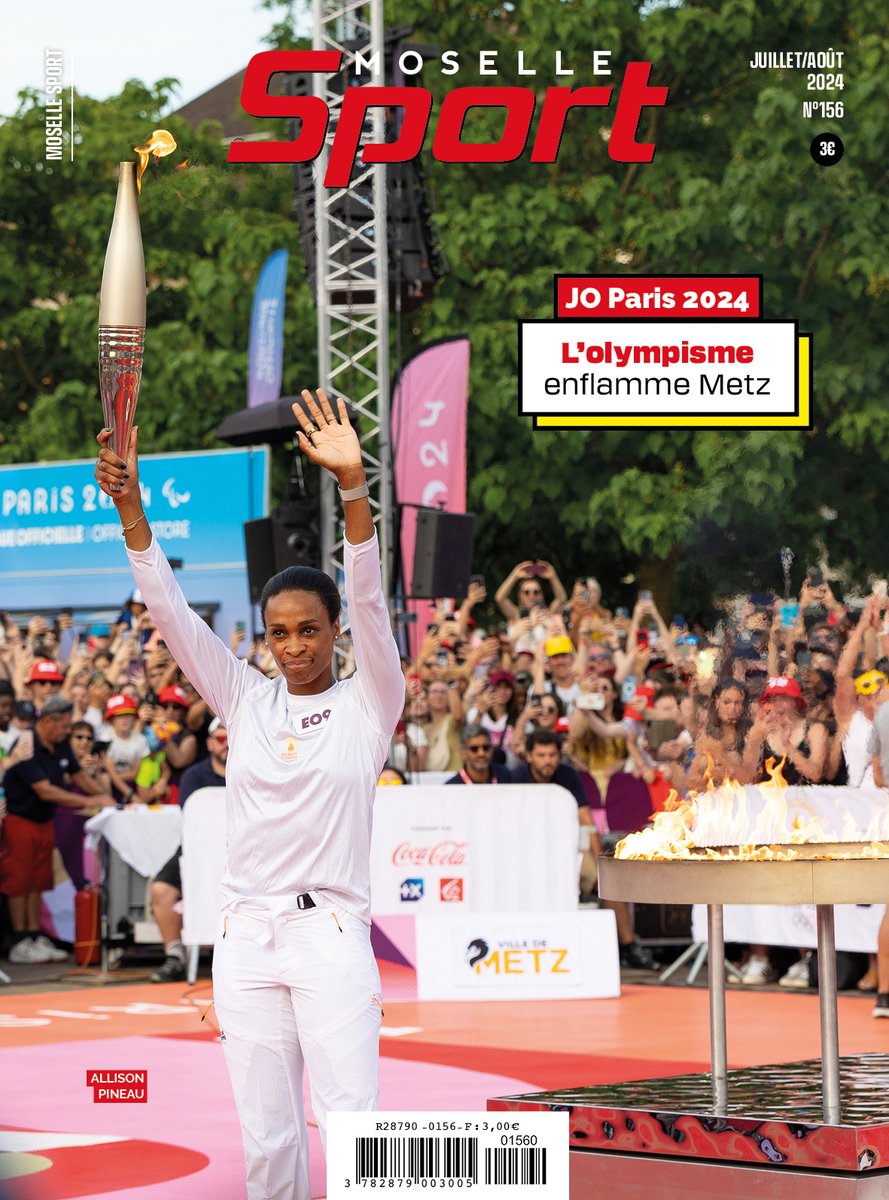 Le nouveau numéro de Moselle Sport est en kiosque. 

➡️ Le sommaire : mosellesport.fr/magazine/mosel…