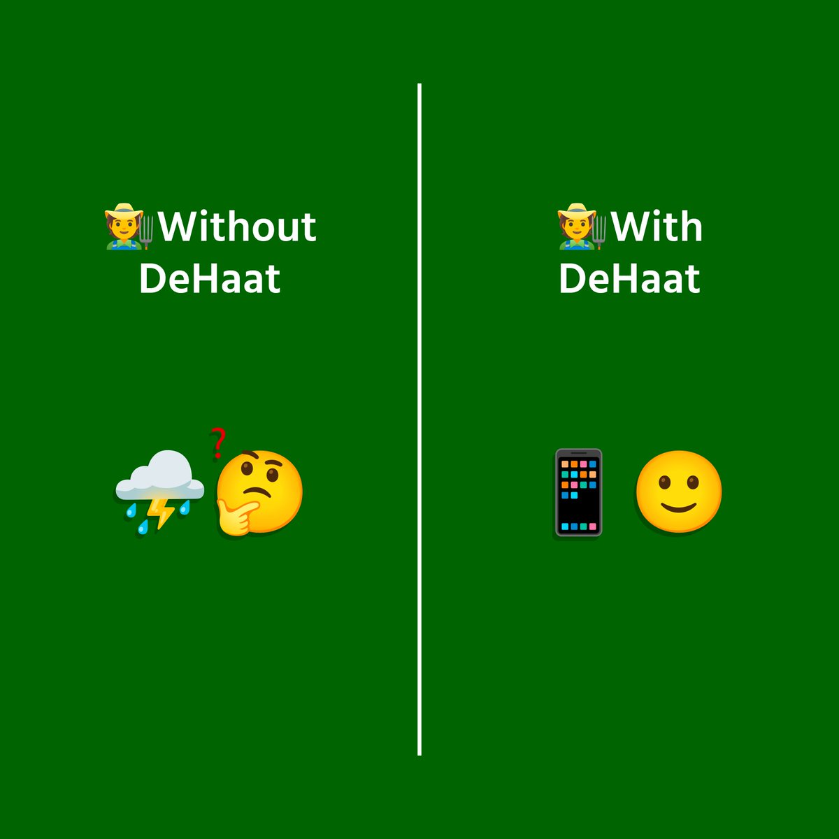 DeHaatTM's tweet image. 🌍🎉 World Emoji Day! 🎉🌍
Express yourself with your favourite emojis in the comments! 👇😊
 
#WorldEmojiDay #EmojiFun #entertainment #India #farmer #emoji