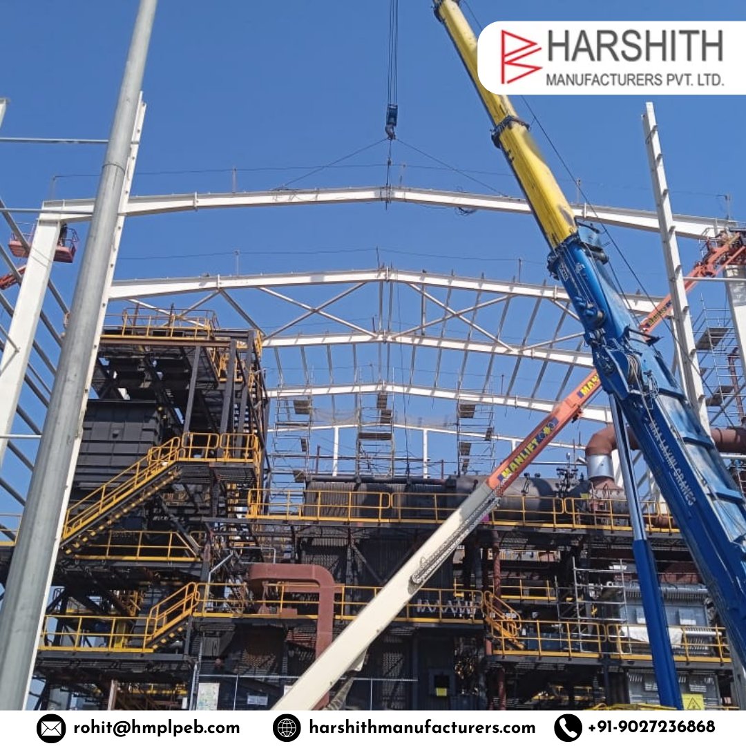 HarshithPv57850's tweet image. Experience the future of Construction with Pre-Engineered Buildings!
Pre-engineered buildings are designed and constructed with accuracy and precision. 
.
.
.
#peb #pebmanufactuers #Preengineered #PreEngineeredBuildings #future #Futureconstruction #costefficient