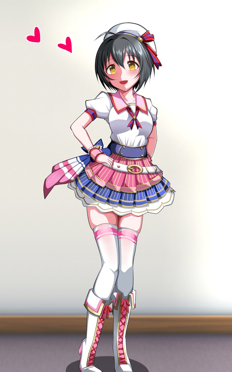 ご依頼作品を納品しましたので公開します❤
#ヒッポリトカプセル
#小日向美穂
#石化
ブロンズ像化しました💛
永遠に飾ってあげるよ 