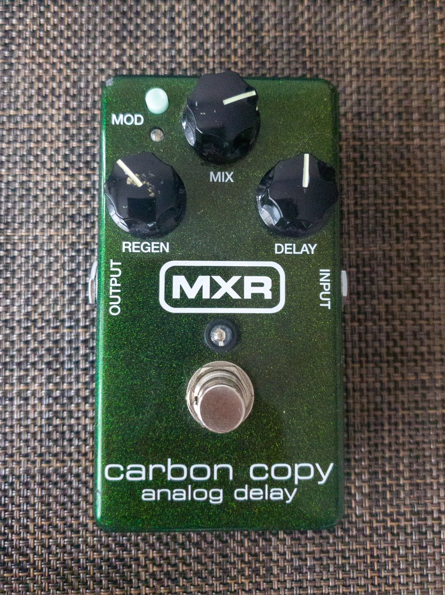 エフェクター修理出来る方いませんか？ MXR carbon copy ディレイが