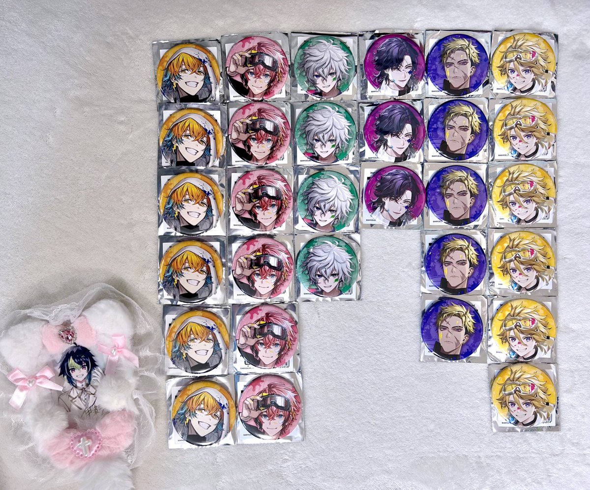 にじさんじ ヒーローズ 交換 缶バッジ HEROES 1st Anniversary

譲】⛈️🦒6／🍱🦖6／🥷🔫4
     🥽6／🃏🔪5／🧻3

求】💡

複数交換出来る方優先です。郵送希望ですが京都市周辺であれば手渡しも可能ですのでお気軽にお声掛けください🎀