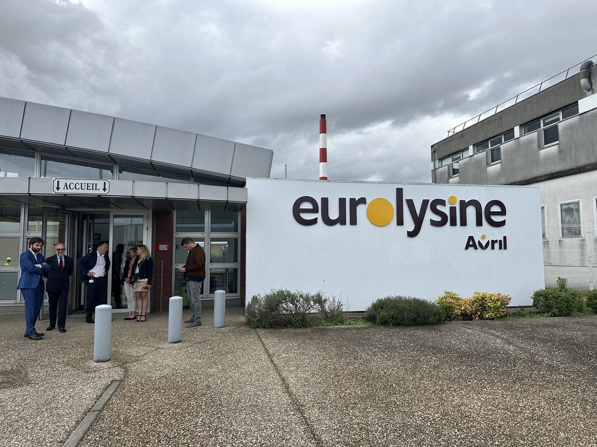 fredfauvet's tweet photo. soulagement avec le sauvetage de #Metex à #Amiens qui redevient Eurolysine !
Mais il faut préparer notre avenir industriel car notre territoire n’accueille aujourd’hui aucun pôle de compétitivité.
https://t.co/D7RJA9OD6a https://t.co/hHXZ1V9LxA