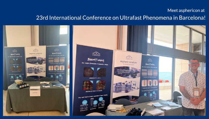 Excited to be at the 23rd International Conference on Ultrafast Phenomena in Barcelona! Visit our booth to see BeamTuning in action. Discover our solutions from anti-reflective coatings to systems for spectroscopy &amp; microscopy. #UP2024  #UltrafastPhenomena #LaserTech