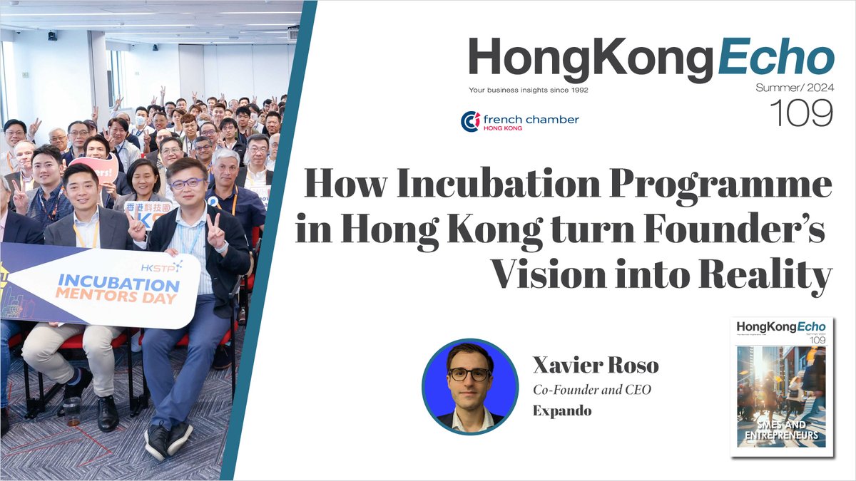 expando_ai's tweet photo. 🌟 Our CEO Xavier Roso is featured in French Chamber HK's Hong Kong Echo on HK's funding scene!

A huge thank you to French Chamber in Hong Kong for spotlighting us on Hong Kong Echo!

Read here: https://t.co/7GlymTBJo3

#hongkong #startupecosystem #referralpartners #expando https://t.co/whif73TUmm