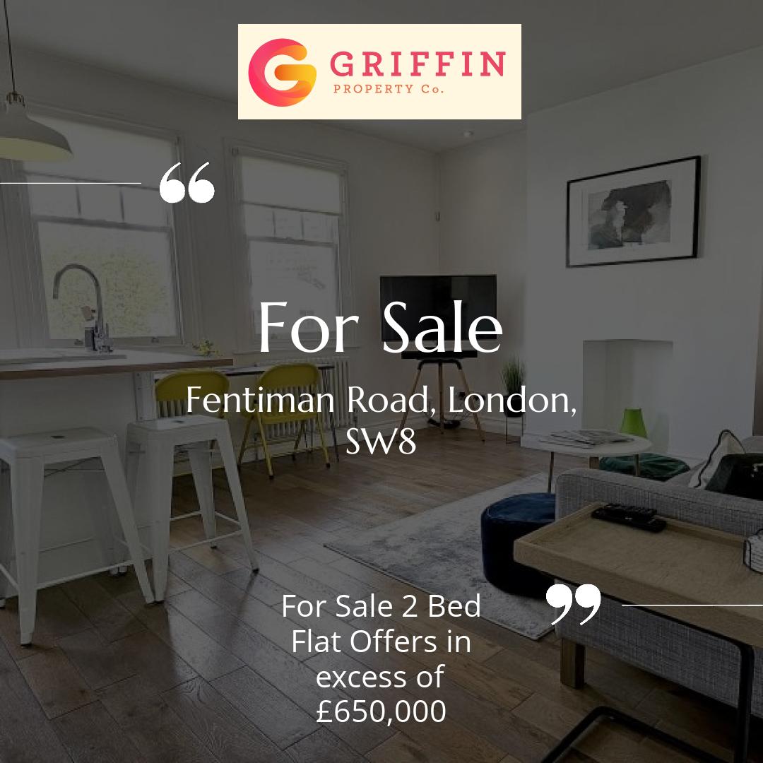 FOR SALE Fentiman Road, London, SW8

Offers in excess of £650,000

Arrange your viewing today! 
griffinproperty.co/find-a-property

#property #properties #onlineestateagent #estateagentsuk #estateagents #estateagency #sellmyhousefast...
