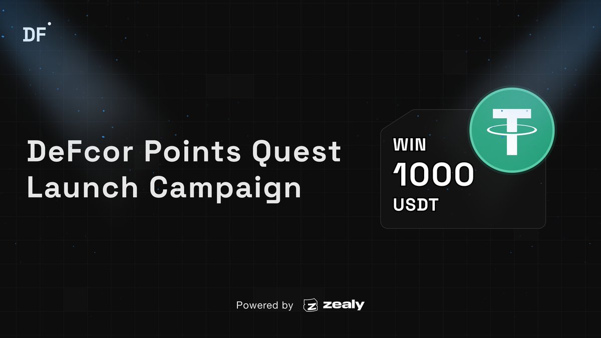 DeFcorFinance's tweet photo. @DeFcorFinance brings you 💸 1000 USDT QUEST 💸

As a token of appreciation to our community, one of you lucky followers will avail a chance to win a massive prize of 1000 USDT !!!!💰🎉

Here's how you can enter in just a couple steps -> https://t.co/WaUUTKA7Za